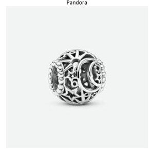 Pandora Openwork Sun, Stars & Moon Charm